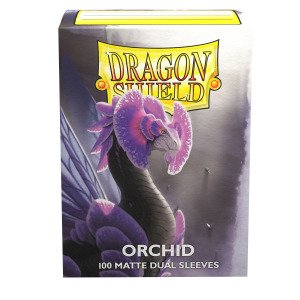 DS - Standard Dual Sleeves: Orchid [Matte] (100 Sleeves)