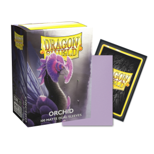 DS - Standard Dual Sleeves: Orchid [Matte] (100 Sleeves)