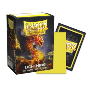 DS - Standard Dual Sleeves: Lightning [Matte] (100 Sleeves)