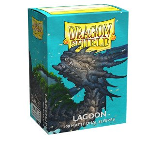 DS - Standard Dual Sleeves: Lagoon [Matte] (100 Sleeves)