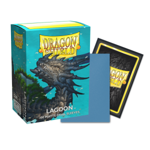 DS - Standard Dual Sleeves: Lagoon [Matte] (100 Sleeves)