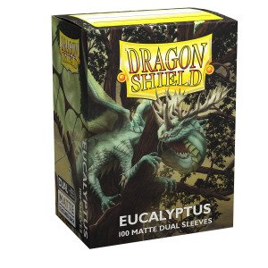 DS - Standard Dual Sleeves: Eucalyptus [Matte] (100 Sleeves)