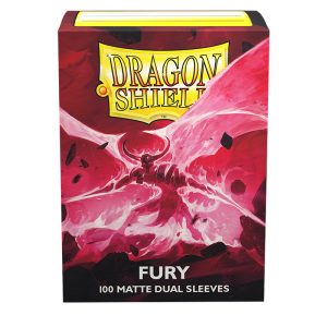 DS - Standard Dual Sleeves: Fury [Matte] (100 Sleeves)