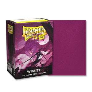 DS - Standard Dual Sleeves: Wraith [Matte] (100 Sleeves)