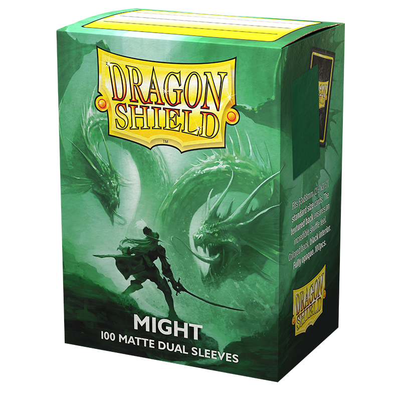 DS - Standard Dual Sleeves: Might [Matte] (100 Sleeves)