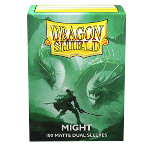 DS - Standard Dual Sleeves: Might [Matte] (100 Sleeves)