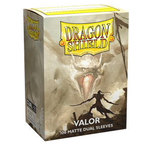 DS - Standard Dual Sleeves: Valor [Matte] (100 Sleeves)