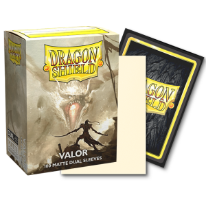 DS - Standard Dual Sleeves: Valor [Matte] (100 Sleeves)