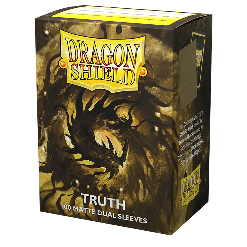 DS - Standard Dual Sleeves: Truth [Matte] (100 Sleeves)