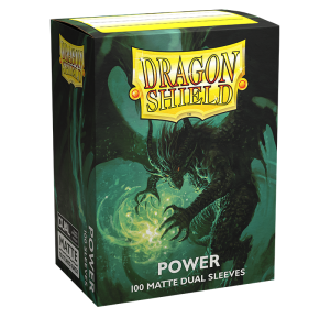 DS - Standard Dual Sleeves: Power [Matte] (100 Sleeves)