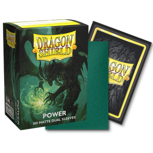 DS - Standard Dual Sleeves: Power [Matte] (100 Sleeves)