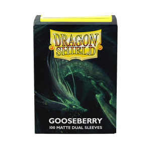 DS - Standard Dual Sleeves: Gooseberry [Matte] (100 Sleeves)