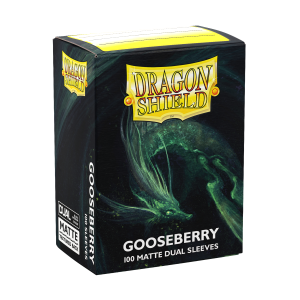 DS - Standard Dual Sleeves: Gooseberry [Matte] (100 Sleeves)