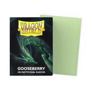 DS - Standard Dual Sleeves: Gooseberry [Matte] (100 Sleeves)
