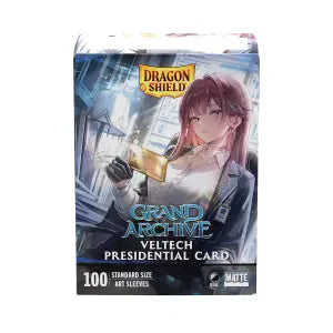 DS - Standard Licensed Dual Art Sleeves: VelTech Presidential Card [Matte] (100 Sleeves)