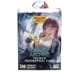 DS - Standard Licensed Dual Art Sleeves: VelTech Presidential Card [Matte] (100 Sleeves)