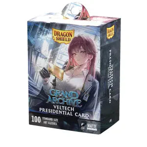 DS - Standard Licensed Dual Art Sleeves: VelTech Presidential Card [Matte] (100 Sleeves)