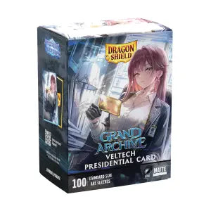 DS - Standard Licensed Dual Art Sleeves: VelTech Presidential Card [Matte] (100 Sleeves)