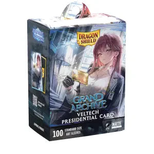 DS - Standard Licensed Dual Art Sleeves: VelTech Presidential Card [Matte] (100 Sleeves)