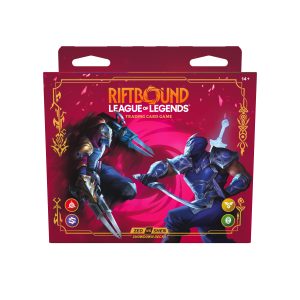 Riftbound: League of Legends TCG - Vendetta Champion Deck Showdown: Zed vs Shen Display (4 Decks) - EN