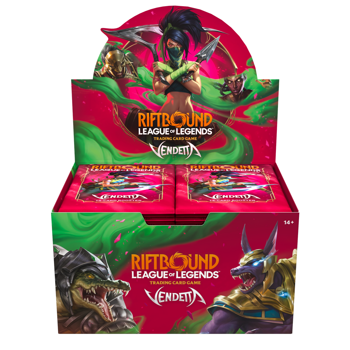 Riftbound: League of Legends TCG - Vendetta Booster Display (24 Boosters) - EN