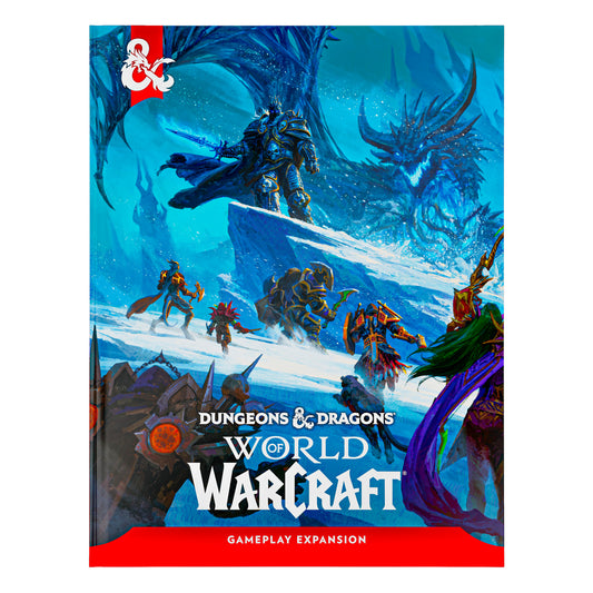 D&D - World of Warcraft Game Expansion Book Hard Cover - EN