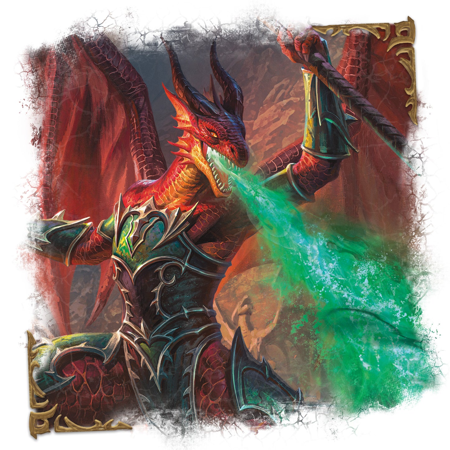 D&D - World of Warcraft Game Expansion Book Hard Cover - EN