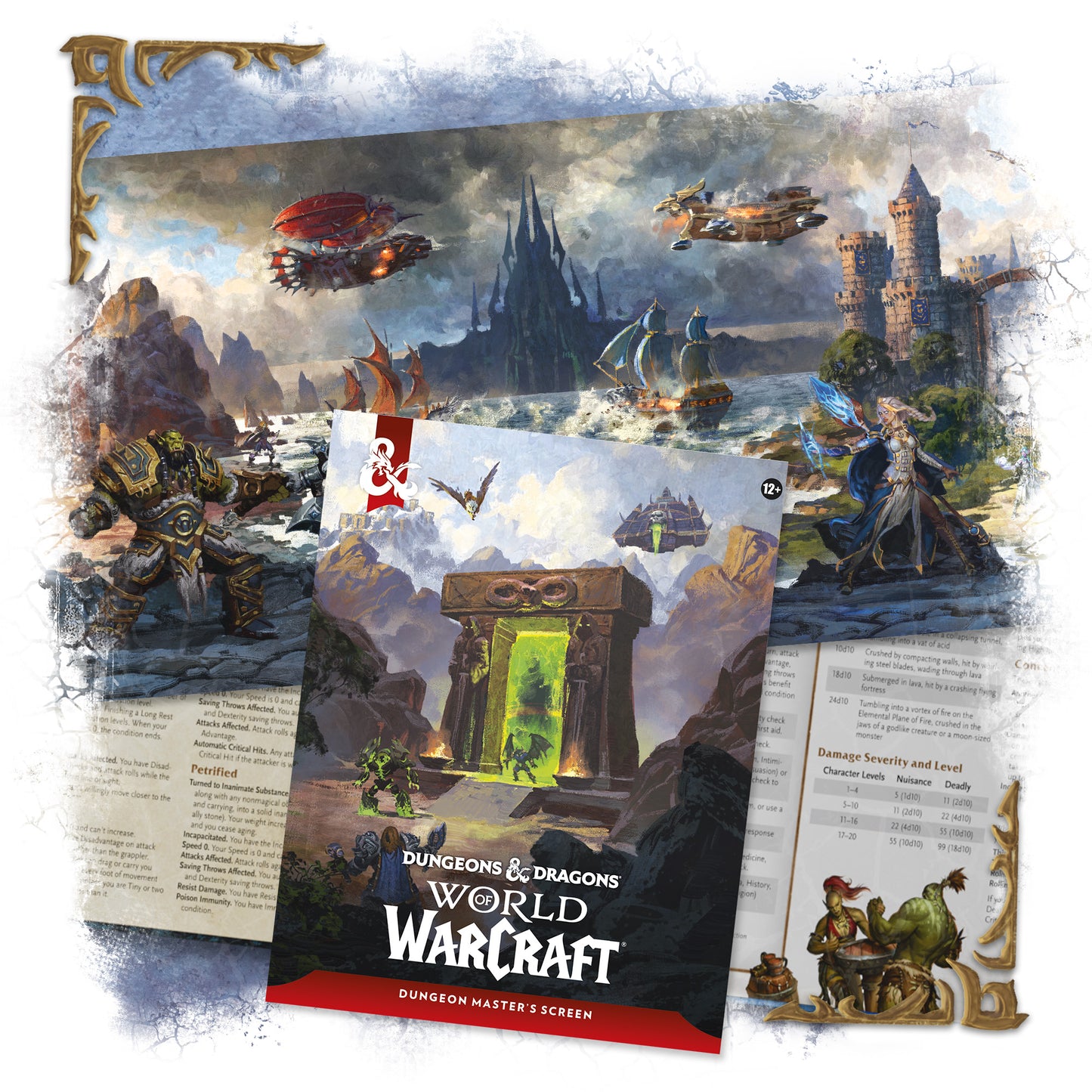D&D - World of Warcraft Dungeon Master Screen - EN