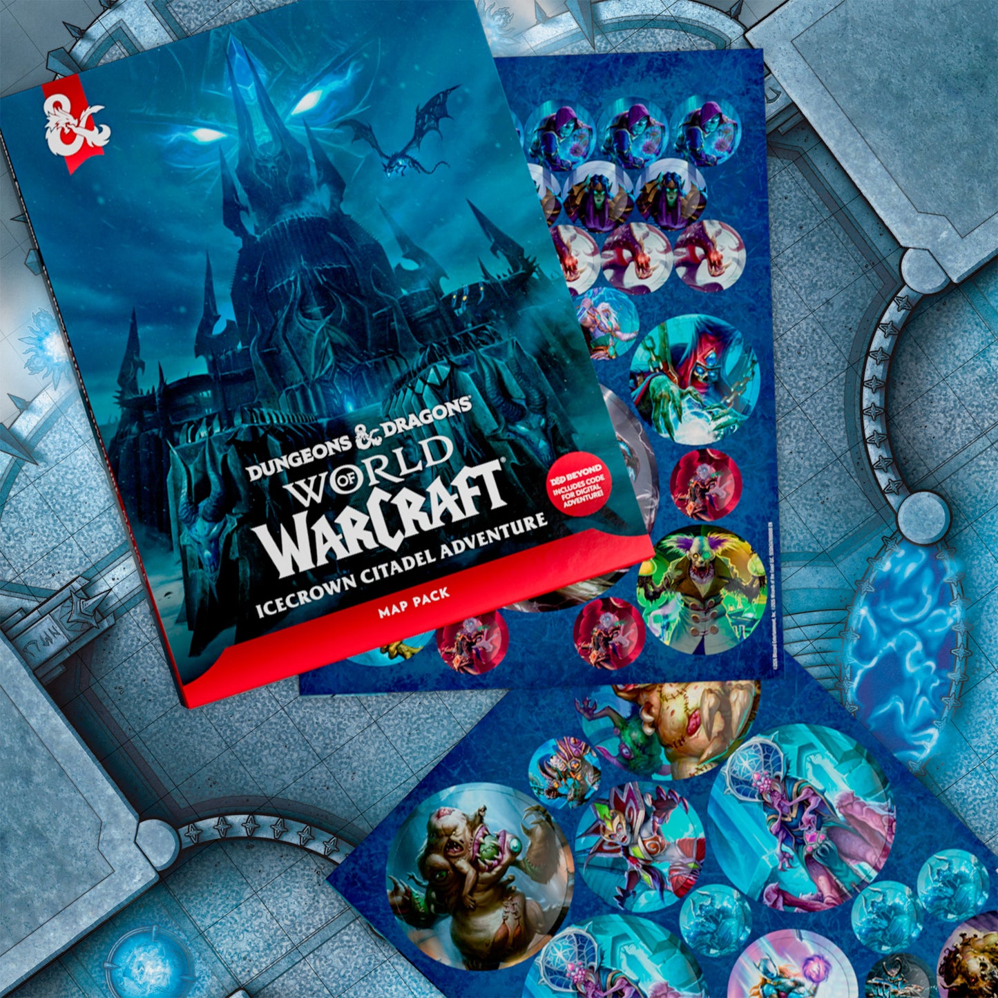 D&D - World of Warcraft Adventure Card Pack: Icecrown Citadel - EN