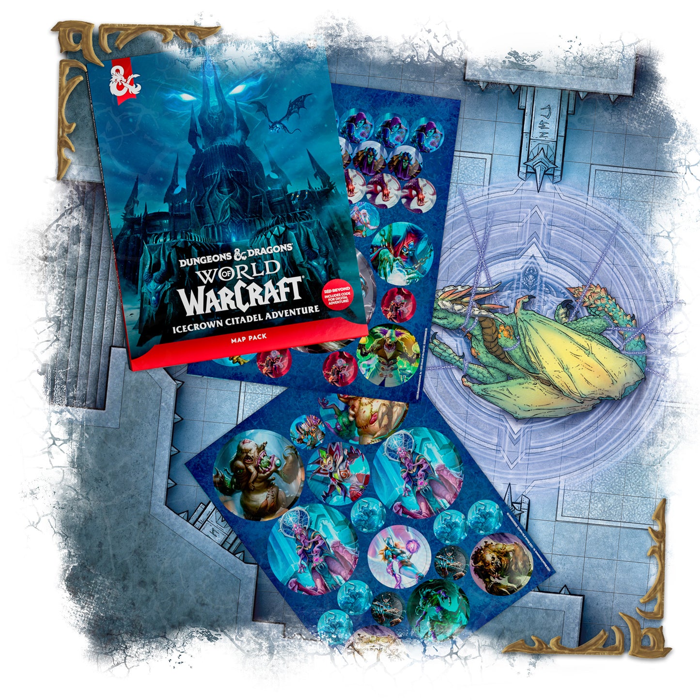 D&D - World of Warcraft Adventure Card Pack: Icecrown Citadel - EN