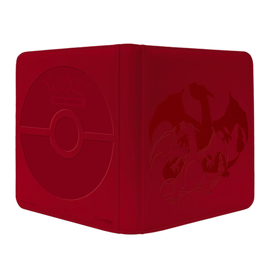 UP - Pokemon: 12-Pocket Zippered PRO-Binder: Elite Series Charizard