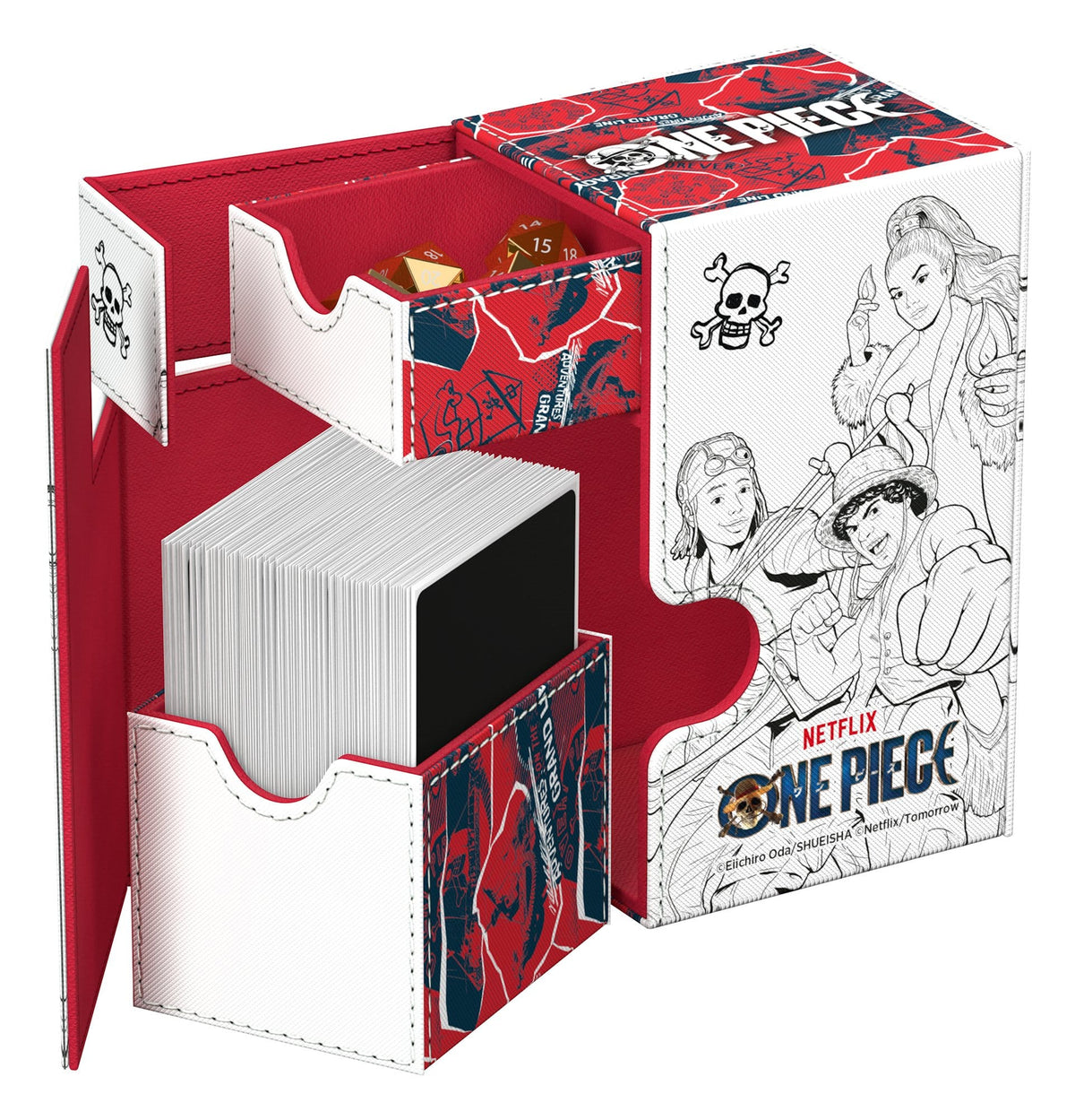 Ultimate Guard Flip'n'Tray 80+ Xenoskin NETFLIX ONE PIECE - Sketch