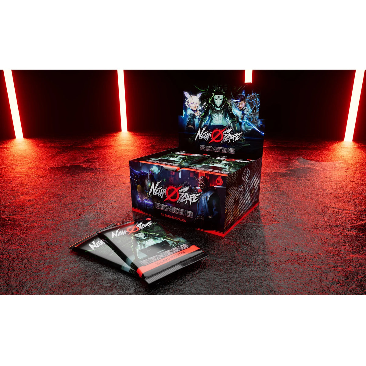 Neuroscape - Genesis Unlimited Booster Display (24 Boosters) - EN