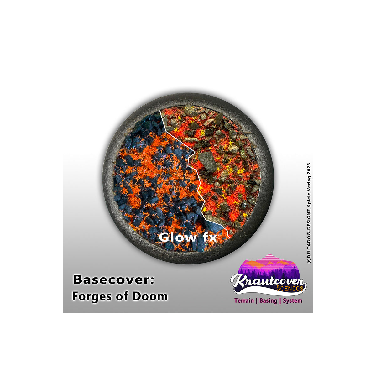 KrautCover Scenics Forges of Doom Basecover