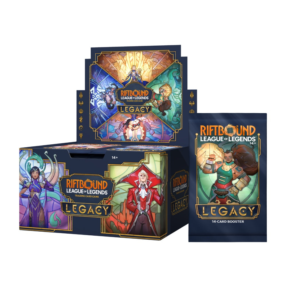 Riftbound: League of Legends TCG - Legacy Booster Box (24 Boosters) - EN