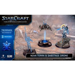 Archon Studio - Starcraft TMG: Terran Hero Expansion Set: Nova Terra