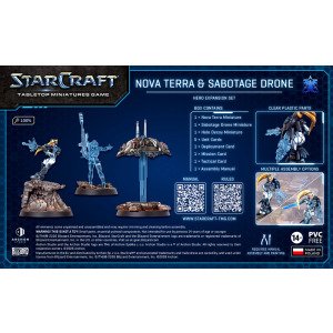 Archon Studio - Starcraft TMG: Terran Hero Expansion Set: Nova Terra