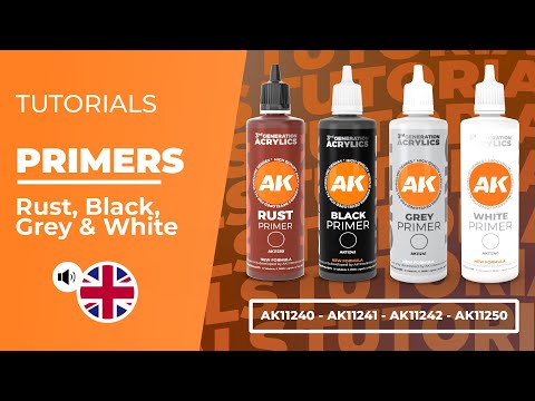 AK 3rd Gen Black Primer 100 ml