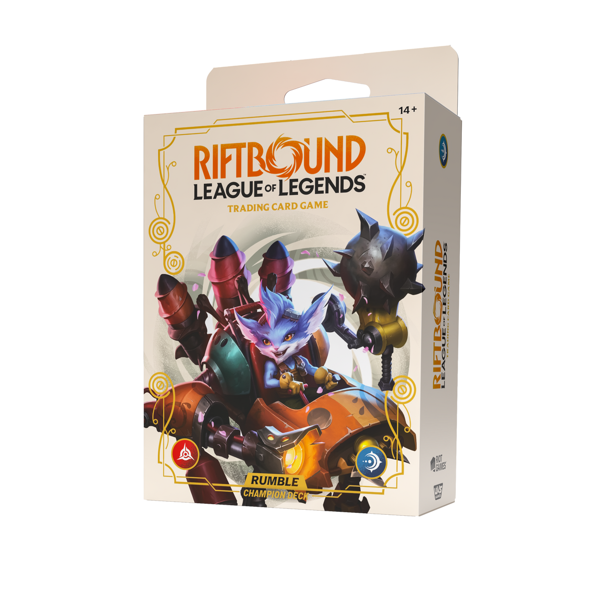 Riftbound: League of Legends TCG - Spiritforged Champion Deck: Rumble Display (4 Decks) - EN