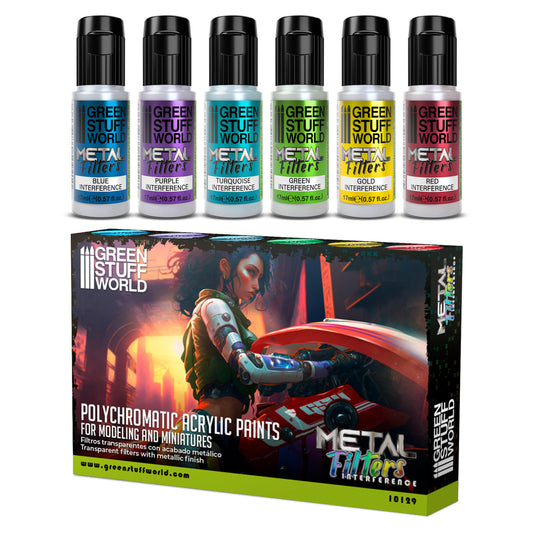 Set Metal Filters - Interference Colours