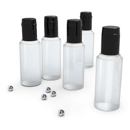 Empty Dropper Bottles 17ml with Mixing Balls