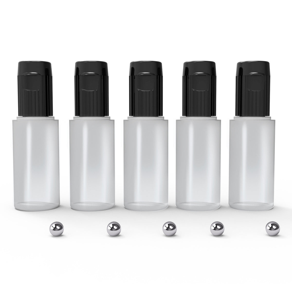 Empty Dropper Bottles 17ml with Mixing Balls