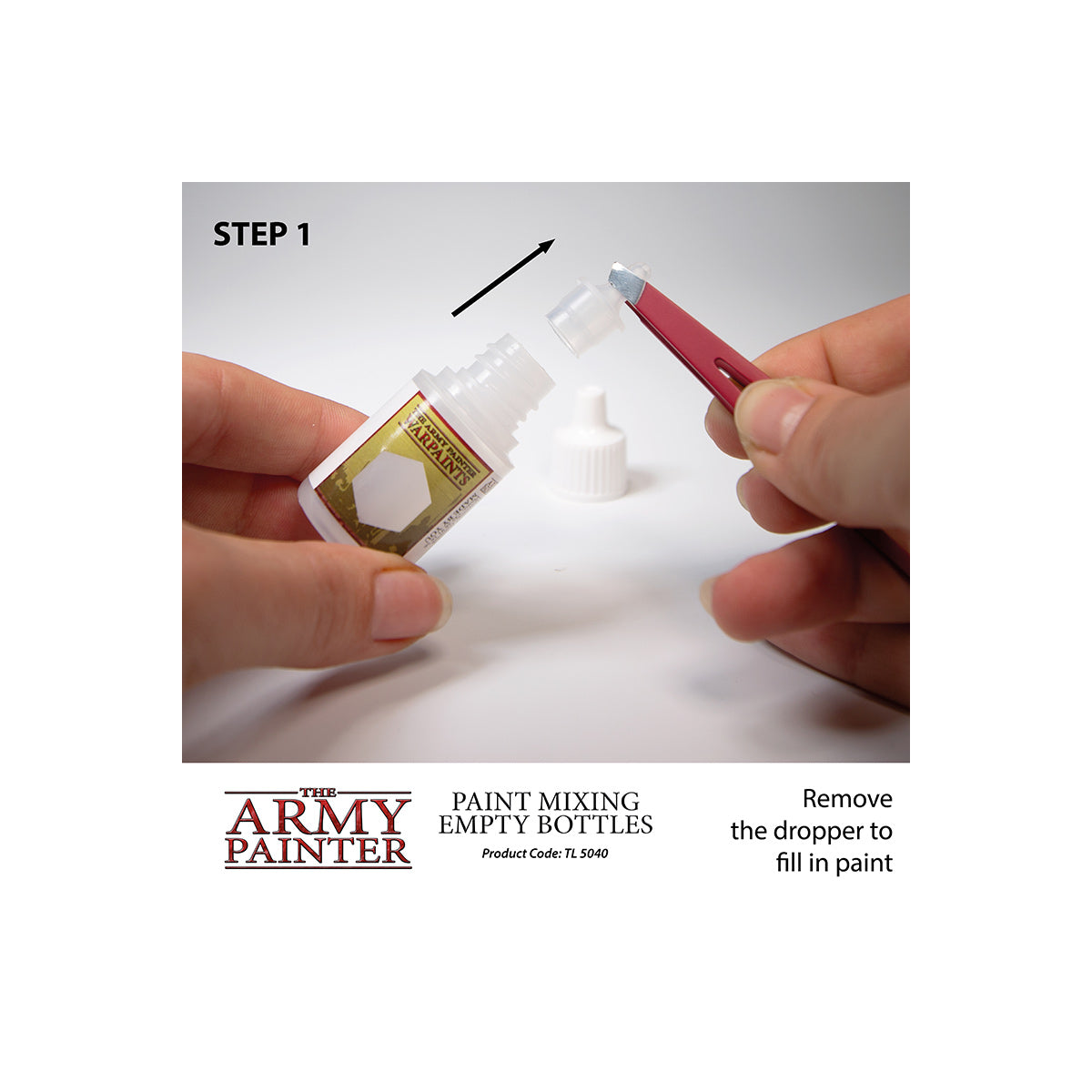 The Army Painter Paint Mixing Empty Bottles (6x)
