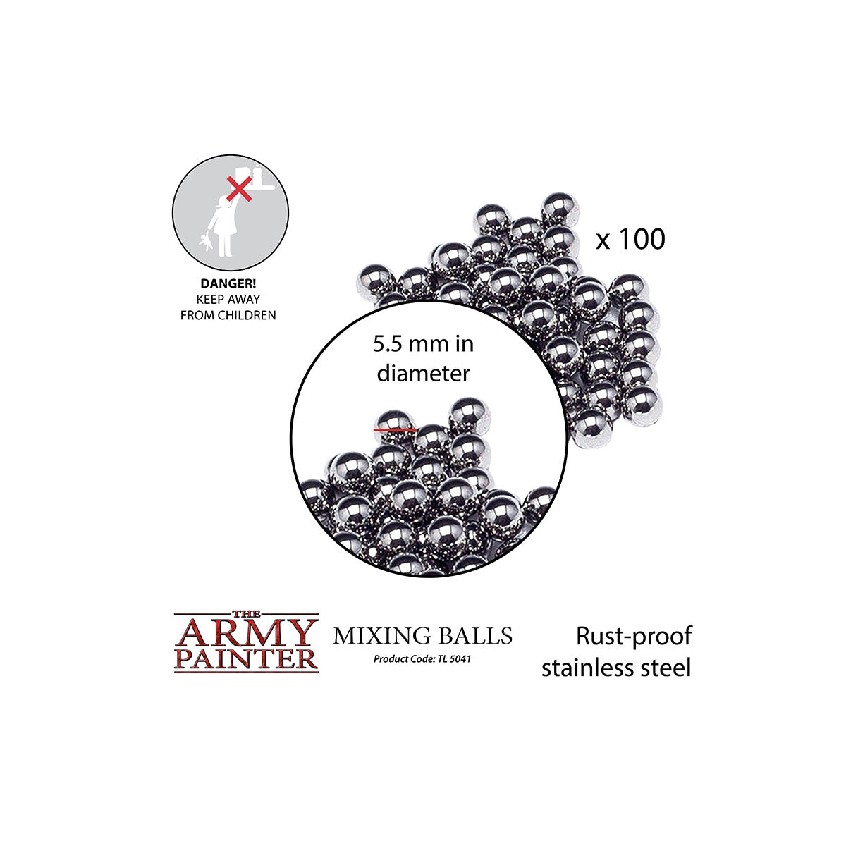 The Army Painter Mixing balls (100x)