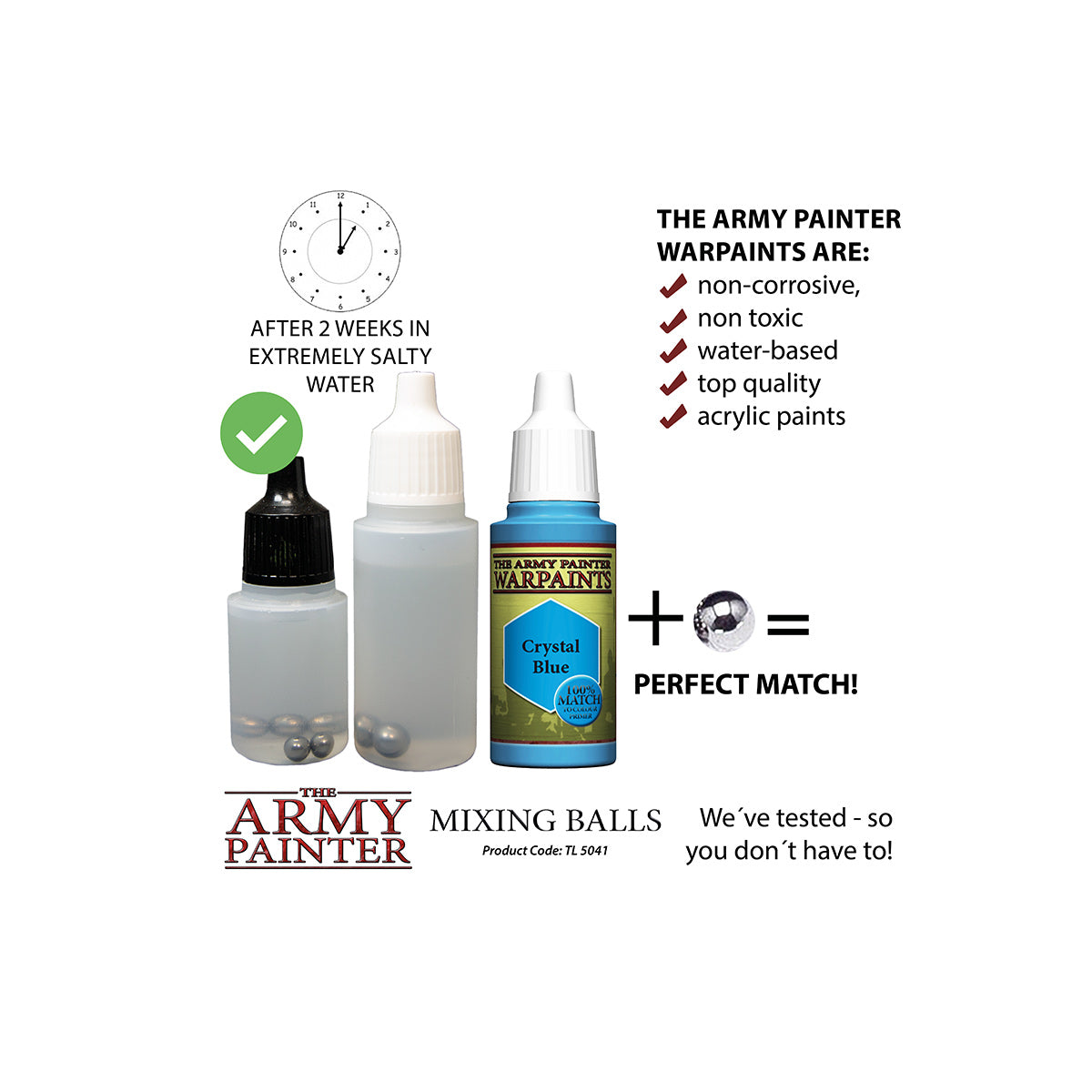 The Army Painter Mixing balls (100x)