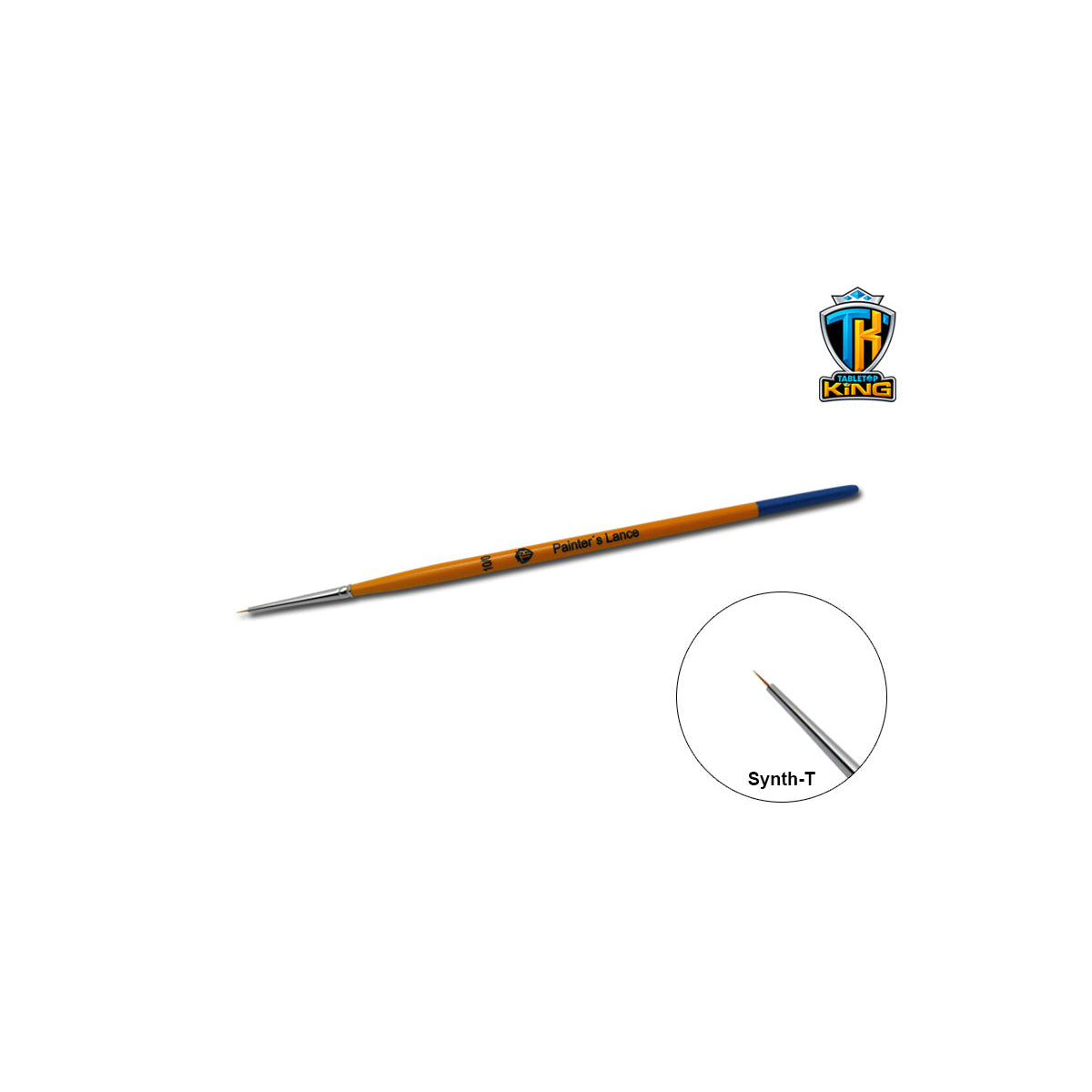 Tabletop-King - Painter's Lance Brush - Round - Size 10/0