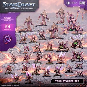 Archon Studio - Starcraft TMG: Zerg Starter Set