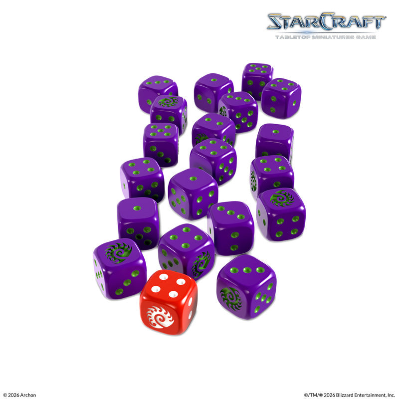 Archon Studio - Starcraft TMG: Custom Dice Set: Zerg